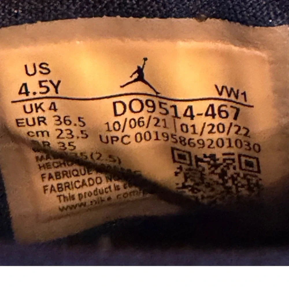 Jordan Zion 2 'Hope Diamond' US 4.5Y DO9161-467 Rare No Box GUC